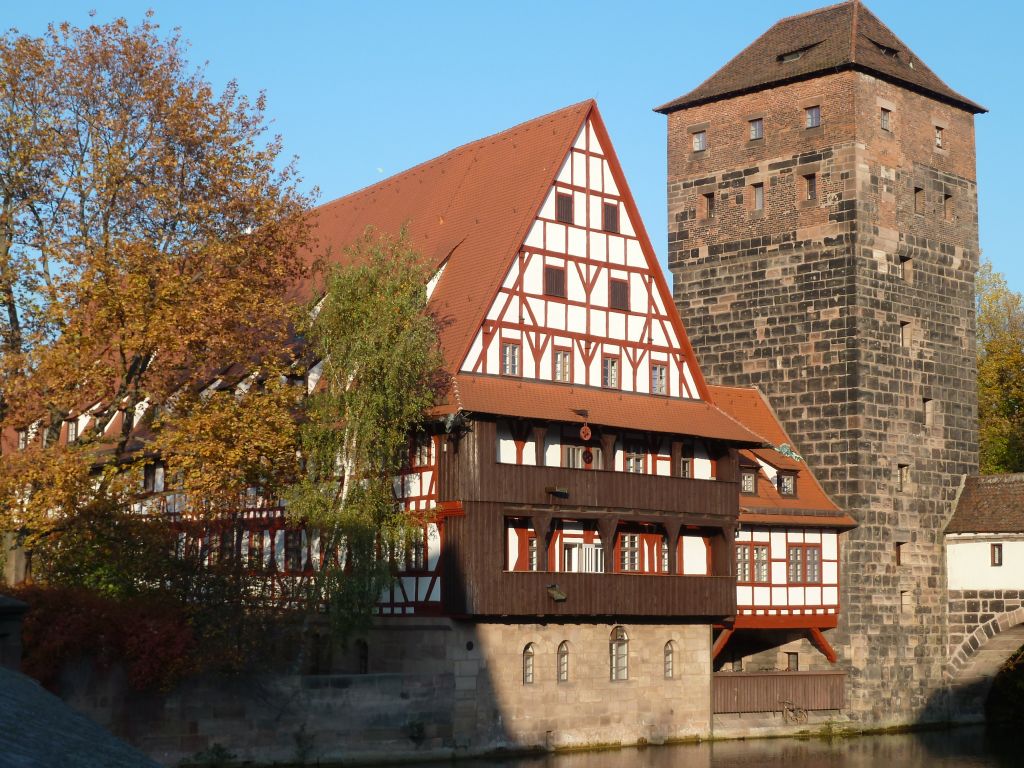 Dormitory Weinstadel in the historic city centre of Nuremberg. (Image: Studentenwerk Erlangen-Nürnberg)