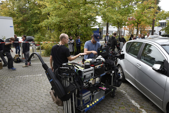 FAU will also feature in the episode of 'Tatort' set in Franconia. Filming took place in October (image: FAU/Boris Mijat)