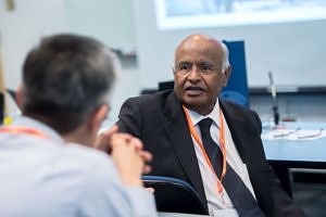 Prof. Vijay Bhargava, FAU-Ambassador and professor at UBC´s Department for Electrical and Computer Engineering (Image: FAU/Paul Joseph)