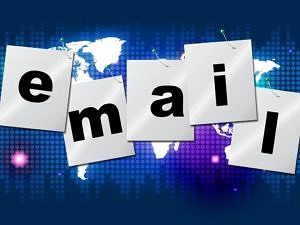 Das Wort Email