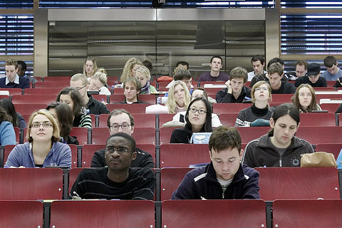 Studenten im Hörsaal
