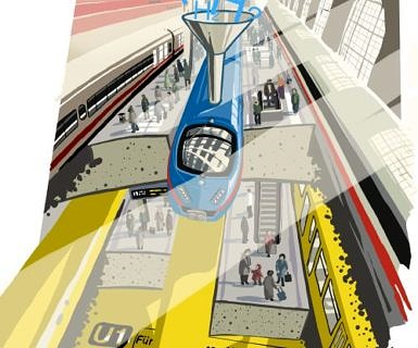 Illustration U-Bahn