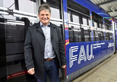 Tram in FAU design