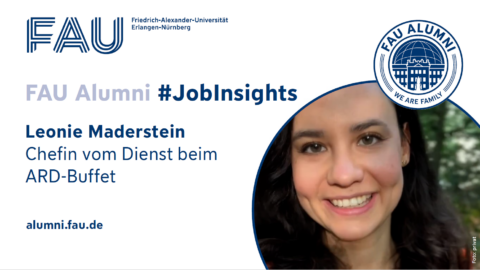 Towards entry "FAU Alumni #JobInsights: Leonie Maderstein"