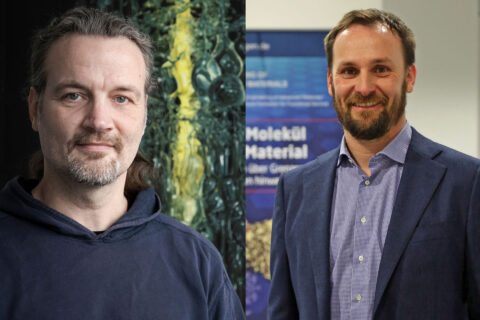 Prof. Dr. Kristian Franze and Prof. Dr. Karl Mayrhofer