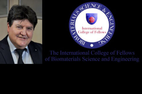 Prof. Aldo R. Boccaccini (Head, Chair of Materials Science -Biomaterials- at FAU) elected Fellow of Biomaterials Science and Engineering (FBSE)