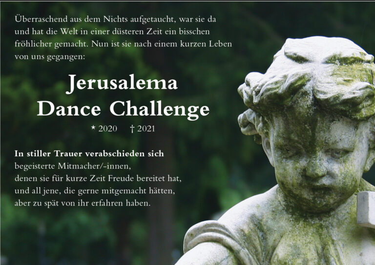 Vanishing in an instant