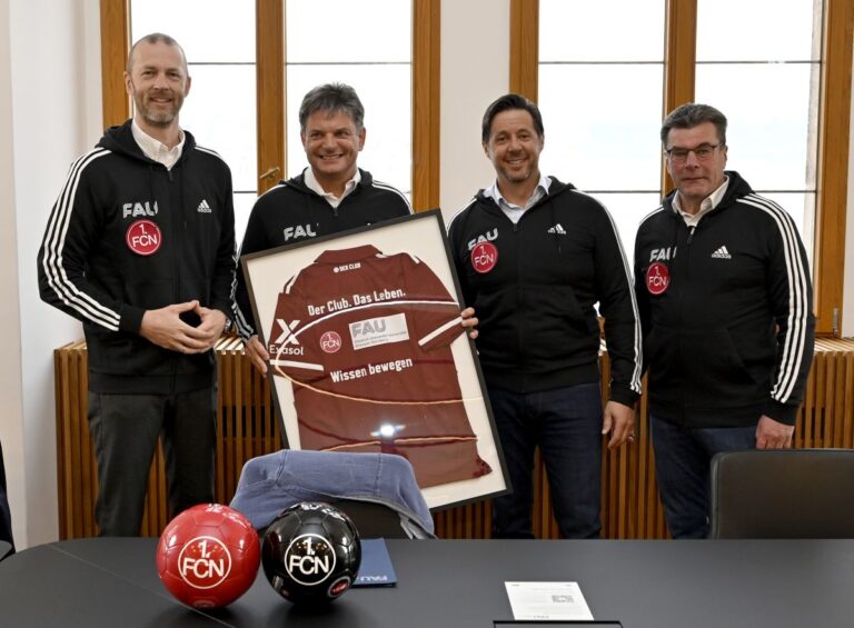 FAU and 1. FC Nürnberg sign cooperation agreement