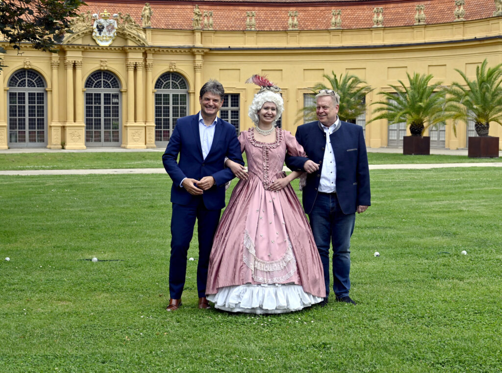 Prof. Dr. Joachim Hornegger, Markgräfin Wilhelmine und Gerhard Scherger