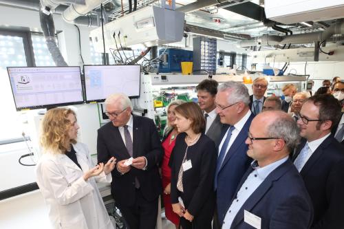 Energy supplies in the future: Federal President Steinmeier visits HI ERN in Erlangen