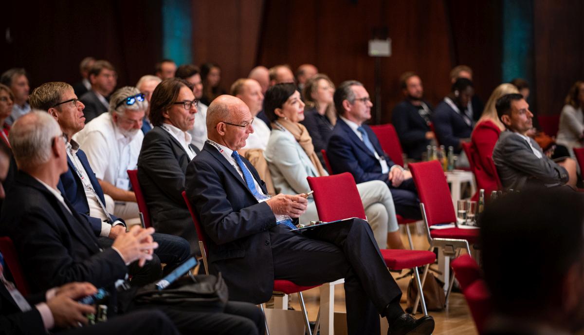Guests in the audience at WeltMarktFührer Innovation Day 2022.