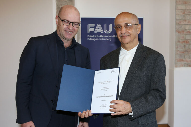 Dr. Harsh Mander from India Receives Human Rights Award from FAU