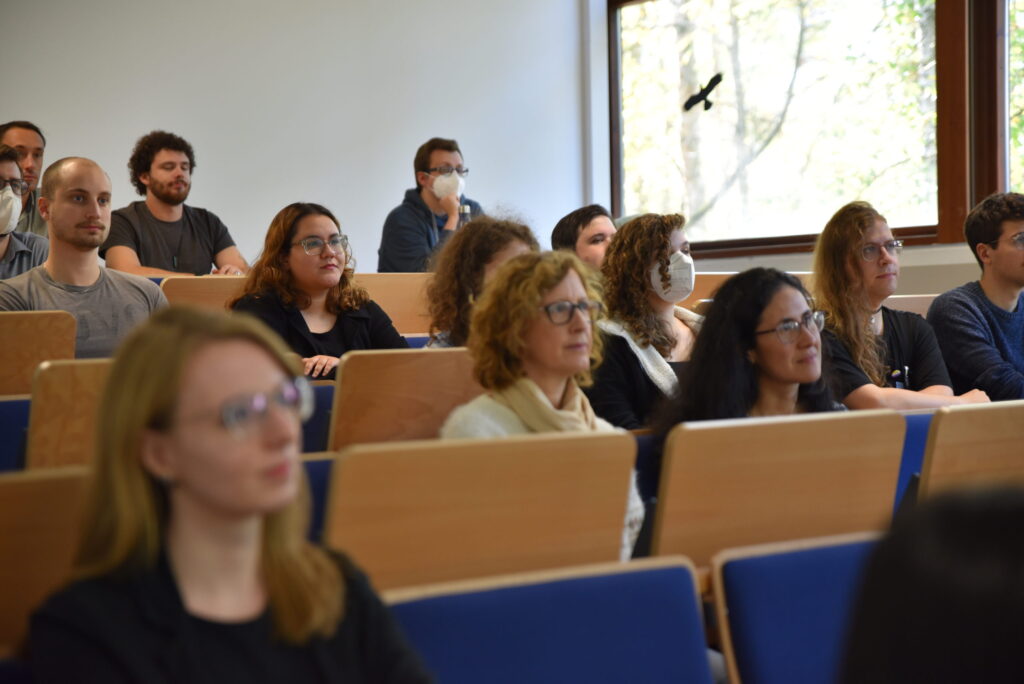 Students listening to a lecture