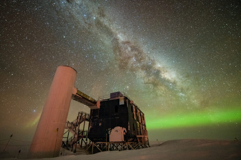 Underwater telescope at the South Pole discovers neutrinos from the Milky Way