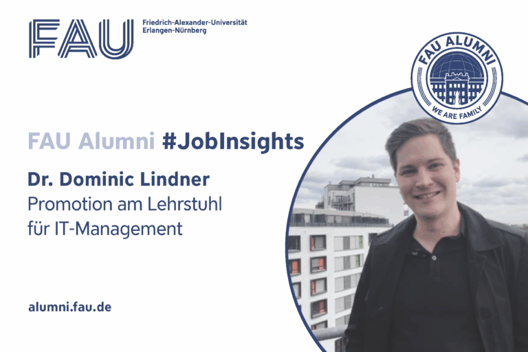 FAU Alumni #JobInsights: Dr. Dominic Lindner