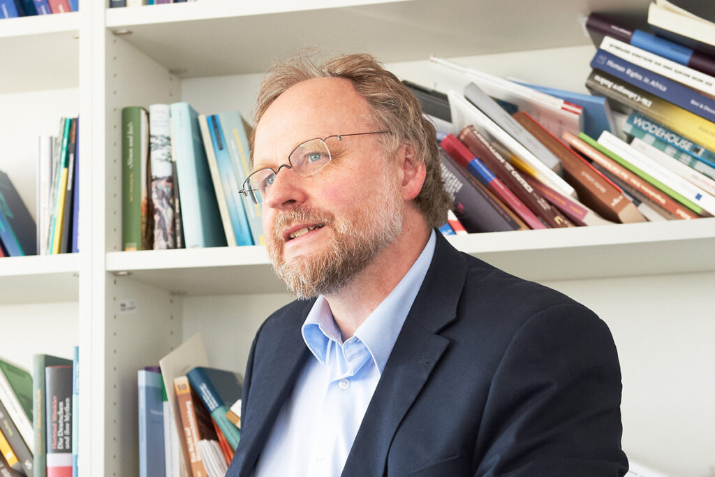 Prof. Dr. Heiner Bielefeldt, Chair of Human Rights and Human Rights Policy at the Institute of Political Science at FAU