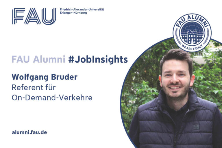 FAU Alumni #JobInsights: Wolfgang Bruder, Geographer