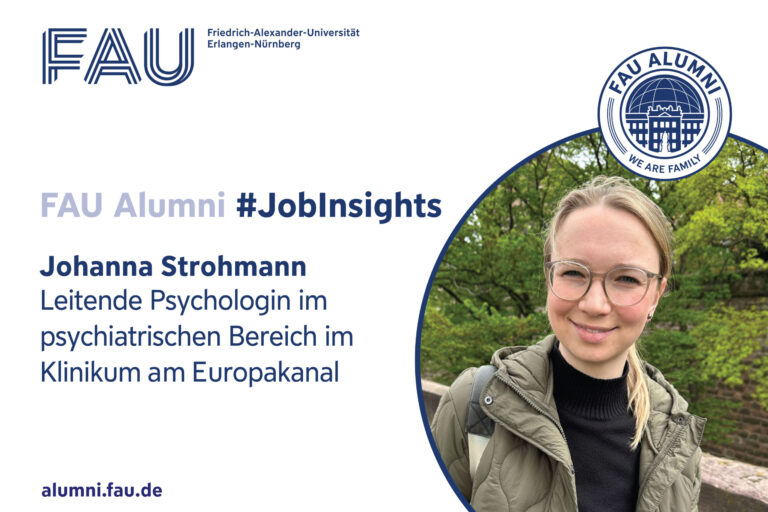 FAU Alumni #JobInsights: Johanna Strohmann