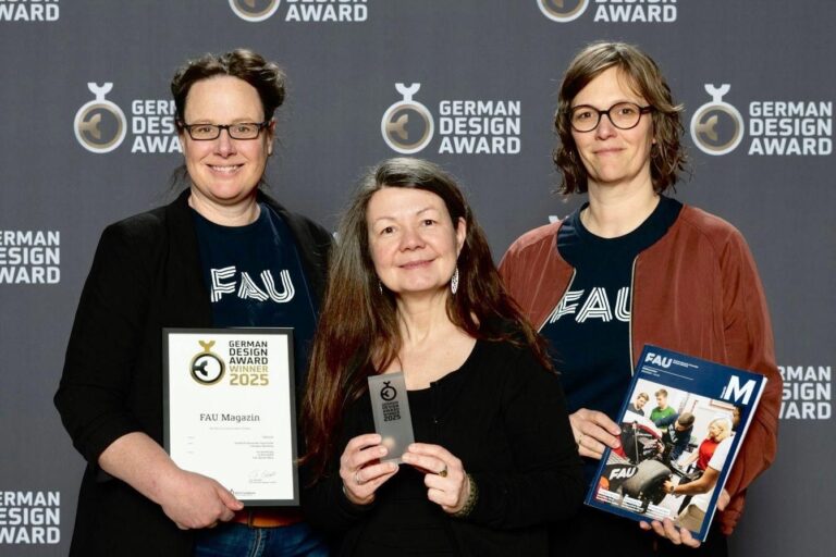 Awards ceremony: FAU magazine wins German Design Award