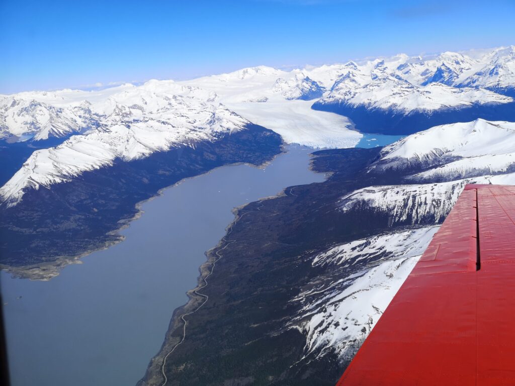 View of the Glaciar Perito Moreno, Patagonia.