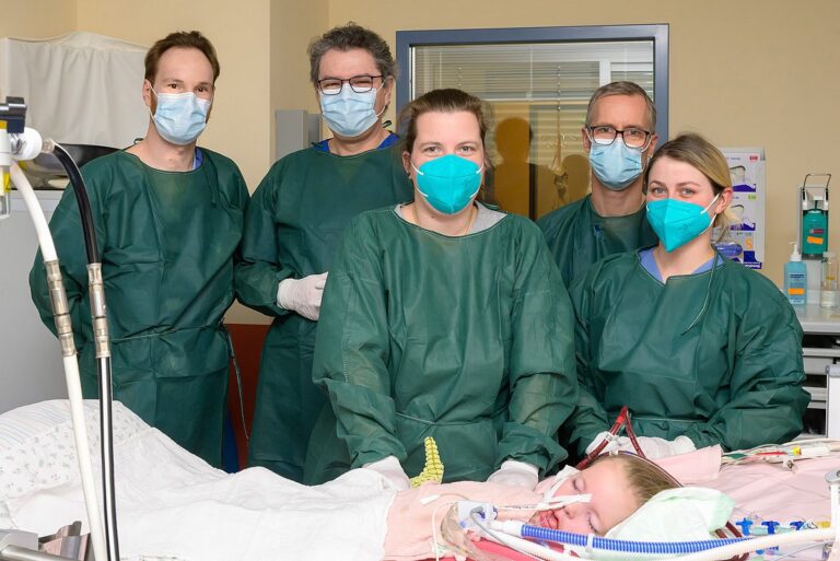 Influenza triggers respiratory failure: Hannah’s temporary lung