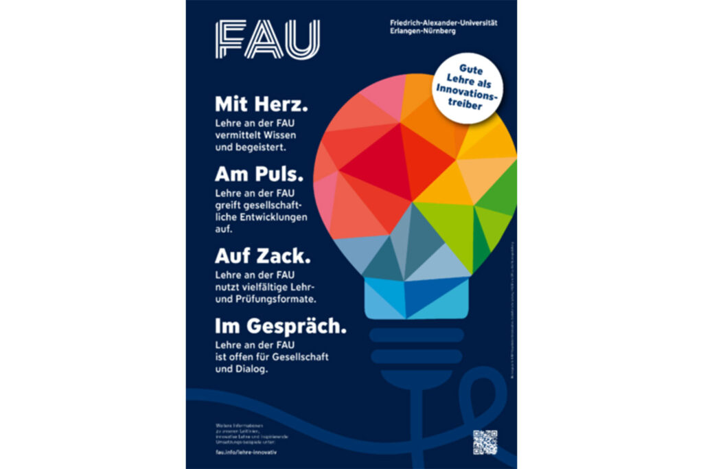 Poster showing the Guidelines on innovative teaching.