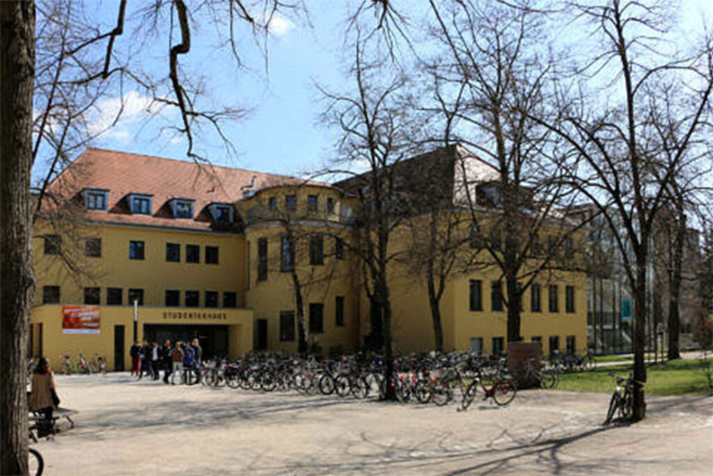 The student restaurant at Langemarckplatz in Erlangen.