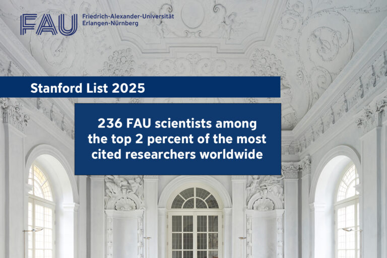 Top-cited scientists: FAU reseachers amongst the top 2 percent