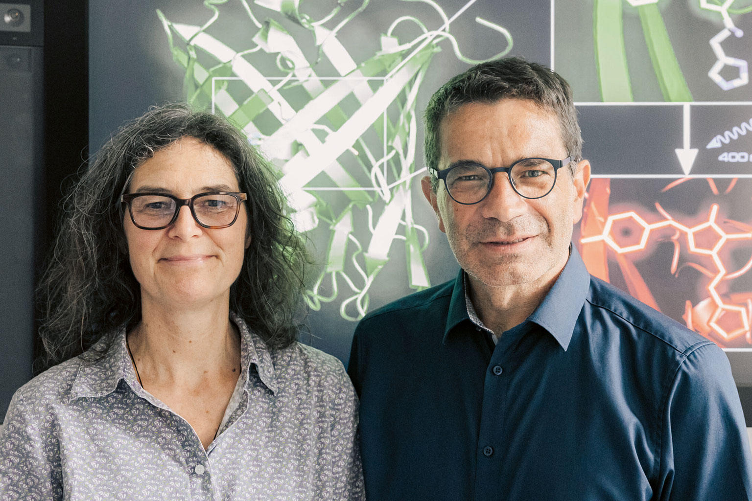 Petra Imhof und Gerhard Wellein.