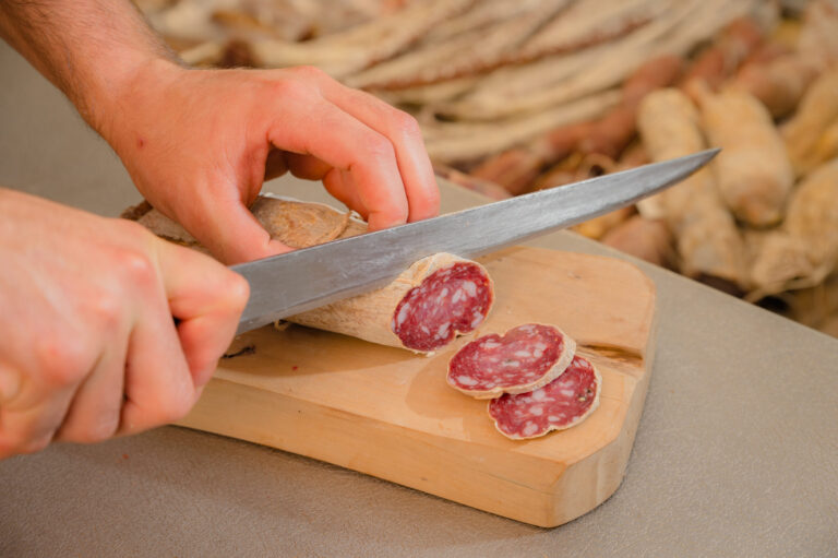 The secret to making a cut: What happens when you cut a sausage?