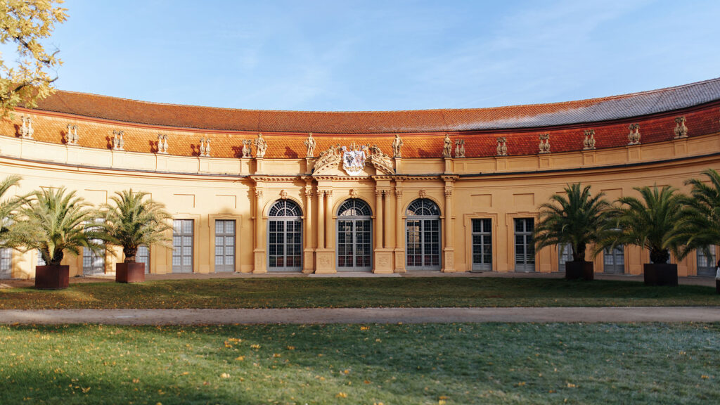 Die Orangerie in Erlangen.