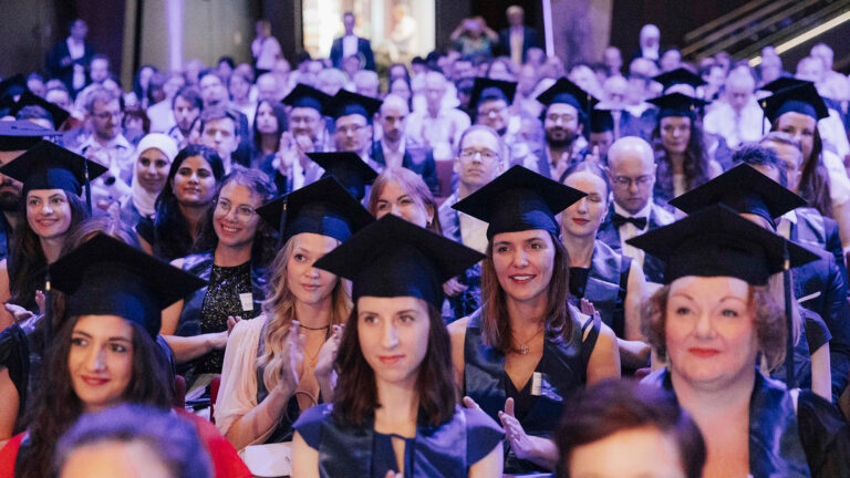 Award ceremony for doctoral graduates and alumni