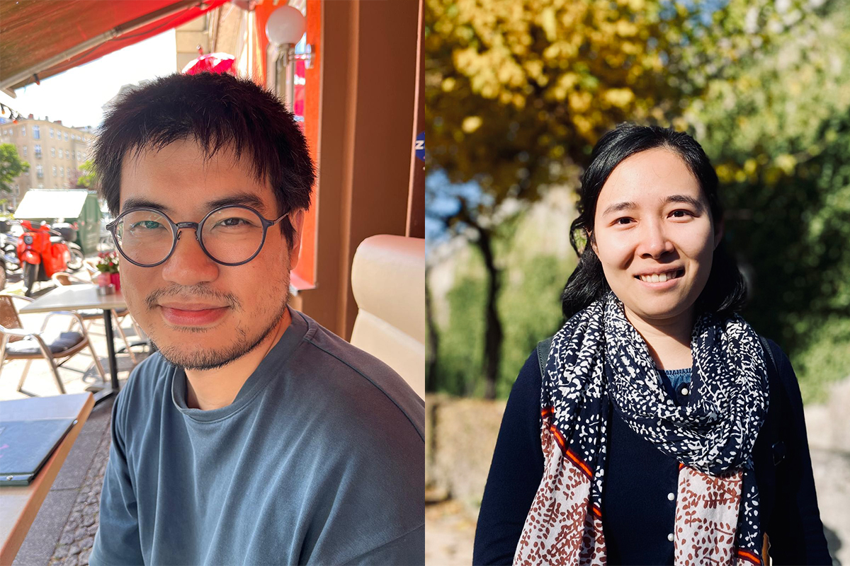 Project Leader Dr. Chun Xu (left) and Sijia Cheng, Co-Project Leader. (Photo: courtesy of the authors)