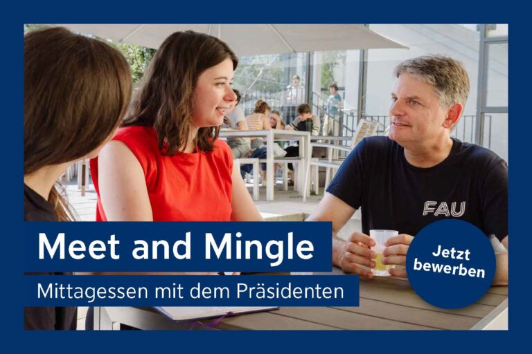 “Meet and Mingle”: Lunch in the cafeteria with the President of FAU
